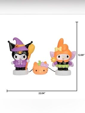 Hello Kitty Halloween Scene w/ Pumpkin Blow Mold